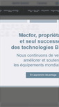 Mobile Screenshot of mecfor.com